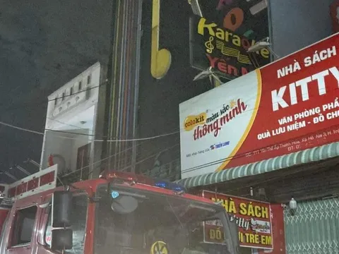 Đồng Nai: Cháy quán karaoke nhưng thiệt hại không đáng kể