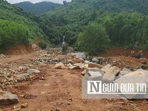 Cận cảnh dự án du lịch xây dựng không phép ở Thừa Thiên-Huế