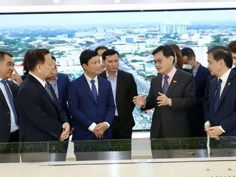 Phó Thủ tướng Singapore thăm và làm việc tại tỉnh Bình Dương