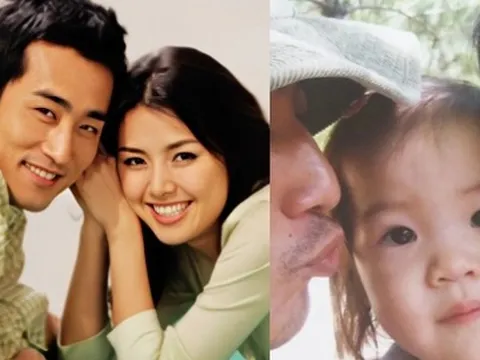 Vợ chồng tài tử U60 Cha In Pyo hiếm hoi công khai chân dung con gái