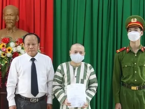 Công bố quyết định ân giảm án cho tử tù Đặng Văn Hiến