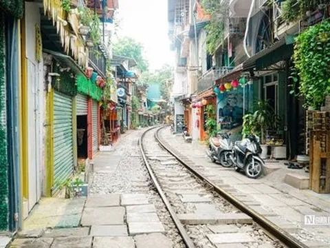Phố cafe đường tàu sau khi bị dừng hoạt động