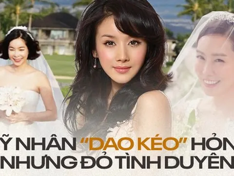 Dàn minh tinh khổ vì "dao kéo" nhưng đỏ tình duyên