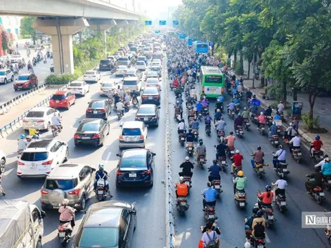 Đề xuất tiếp tục phân làn đường Nguyễn Trãi đến hết năm 2022