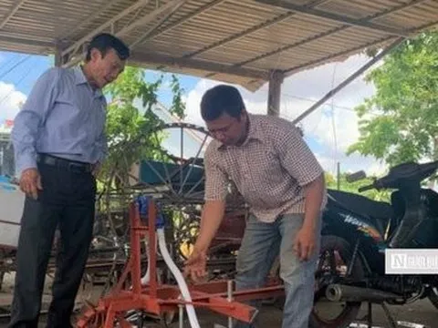 Anh nông dân “chân đất” với những sáng chế nông nghiệp để đời