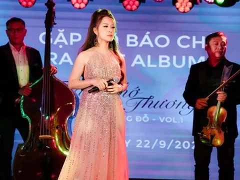 Ca sĩ Hồng Nhung Đỗ ra album “Trăm nhớ ngàn thương”