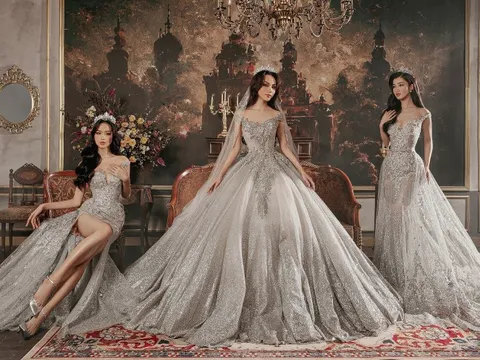 Top 3 Miss World Vietnam 2022 lộng lẫy trong thiết kế của NTK Anh Thư