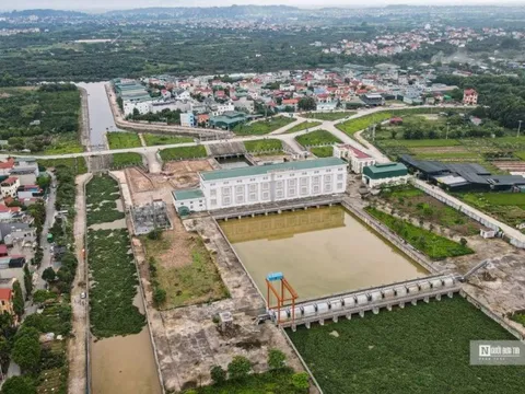 Trạm bơm tiêu 4.700 tỷ chậm tiến độ, 2 Sở ở Hà Nội bị nêu tên