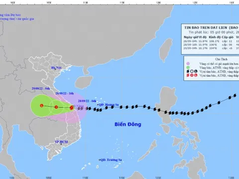 Ảnh hưởng bão số 4, Thanh Hóa có mưa dông nhiều nơi