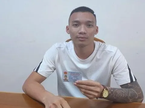 Nam thanh niên bị bắt sau khi được giải cứu từ Campuchia