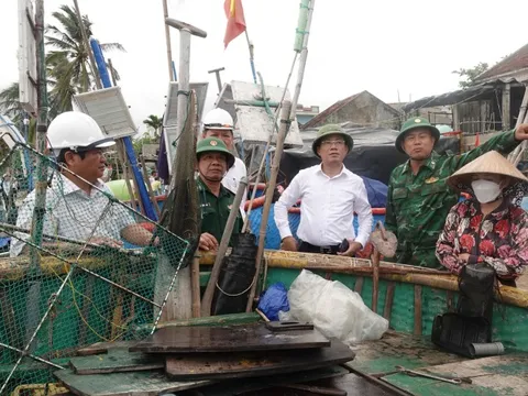 Bình Định: Sơ tán hơn 65.000 người dân