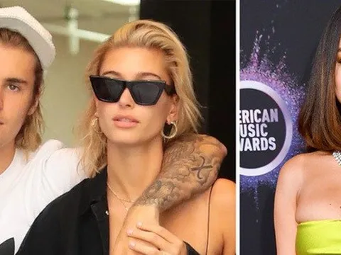 Vợ Justin Bieber bị tấn công bởi fan của Selena Gomez