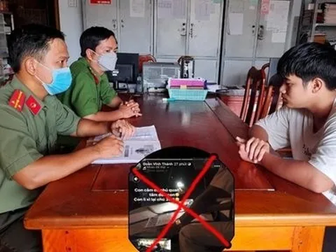 Xử lý thanh niên đăng hình CSGT kèm nội dung bịa đặt