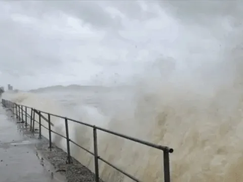 Khi bão số 4 vào đất liền, khả năng gió mạnh tương đương bão Xangsane