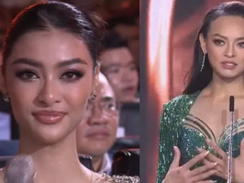 Á hậu Kiều Loan lên tiếng sau khi bị chỉ trích đặt câu hỏi khó cho Mai Ngô