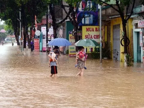 Nhiều khu vực trong cả nước có thể có mưa lớn