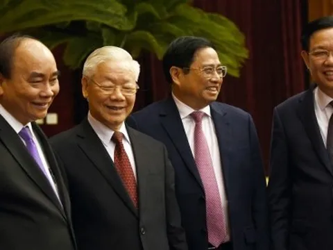 Toàn cảnh: Hội nghị Trung ương 6 khóa XIII bế mạc thành công tốt đẹp