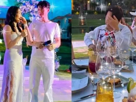 Trấn Thành lên tiếng chuyện khóc ở tiệc thân mật của Diệu Nhi, Anh Tú