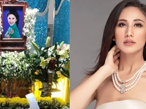 Lễ tang của người đẹp Hoa hậu Hoàn vũ Việt Nam Nguyễn Diana