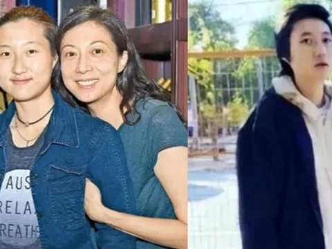 Con rơi Thành Long xếp hàng nhận đồ ăn miễn phí