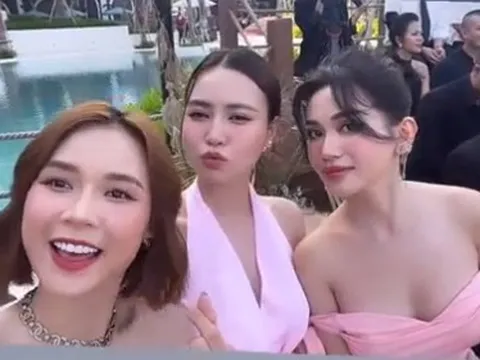 Dàn sao Việt dự đám cưới Diệu Nhi - Anh Tú