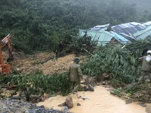 NÓNG: Sạt lở thủy điện Kà Tinh (Quảng Ngãi): Khẩn trương tiếp cận hiện trường