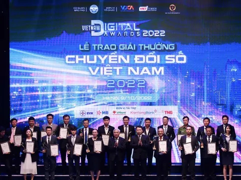 Vinh danh các giải pháp, doanh nghiệp và cơ quan có thành tựu chuyển đổi số tiêu biểu