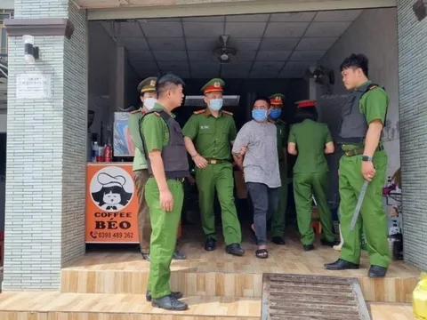 Bắt giam thanh niên từng livetream trước Phòng cảnh sát hình sự Công an Bình Thuận