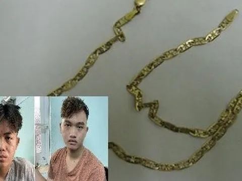 Bắt giam 2 đối tượng gây ra 12 vụ giật dây chuyền trong 2 ngày ở Vũng Tàu