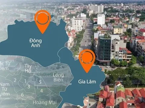 Gia Lâm, Đông Anh tiến sát tiêu chí lên quận năm 2023