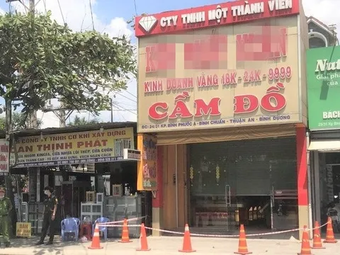 Vừa cướp tiệm vàng đang trên đường bỏ chạy, người đàn ông bị công an bắt giữ