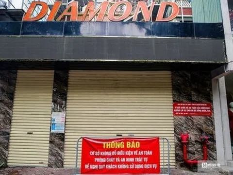 Hà Nội: Hàng loạt quán karaoke bị rào chắn do vi phạm PCCC