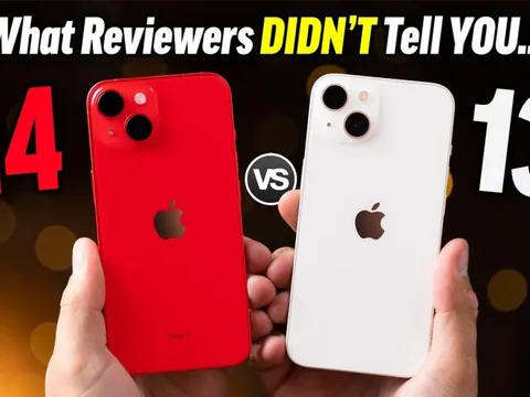 Khách mua sững người khi đứng trước iPhone 14 và iPhone 13: Màn 'ngụy trang' dở tệ