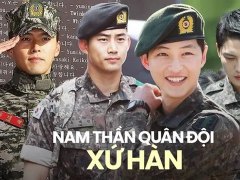 Dàn nam thần xứ Hàn nhập ngũ gây sốt mạng xã hội