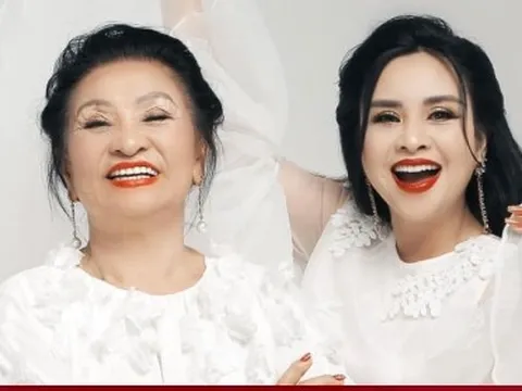 Sao Việt 20/10: Diva Thanh Lam trẻ đẹp như thiếu nữ bên mẹ