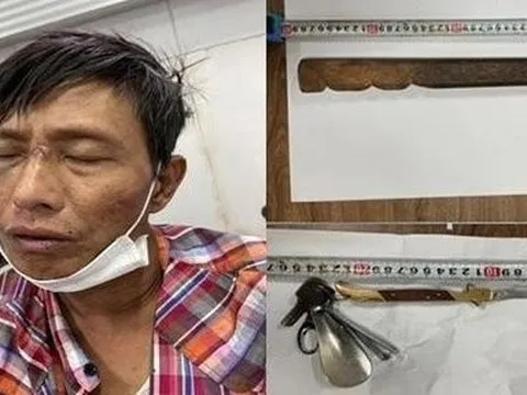 Bắt đối tượng đâm người trọng thương, chống trả lực lượng công an