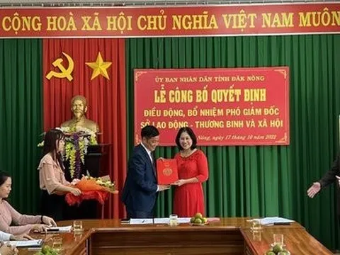 Thông tin mới nhất vụ Phó Giám đốc Sở ở Đắk Nông xin thôi việc