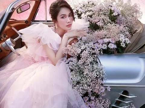 Á hậu Phương Anh khoe nhan sắc thăng hạng trước thềm Hoa hậu Quốc tế