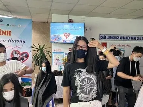 Đà Nẵng: Hiến tặng tóc cho các bệnh nhân ung thư