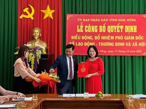 Đắk Nông thông tin vụ phó giám đốc sở xin nghỉ việc khi vừa bổ nhiệm