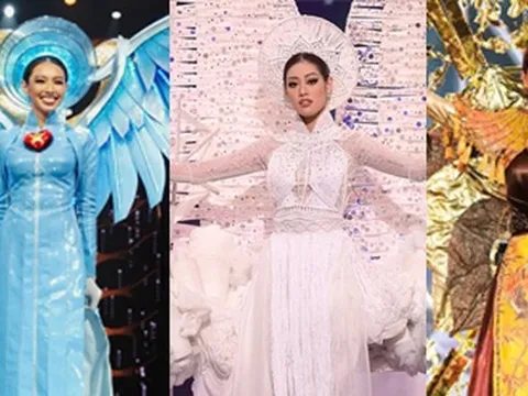 Mỹ nhân Việt gặp sự cố với trang phục dân tộc: Thùy Tiên - Thiên Ân xử lý khôn khéo