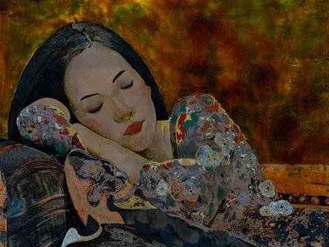 Hoạ sĩ 8x kể chuyện vẽ tranh sơn mài theo phong cách Nhật Bản