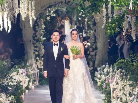 Lộ diện mỹ nhân bắt được hoa cưới của Hoa hậu Đỗ Mỹ Linh