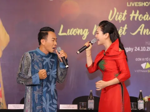 Lương Nguyệt Anh: "Tôi không áp lực khi hát với anh Việt Hoàn"