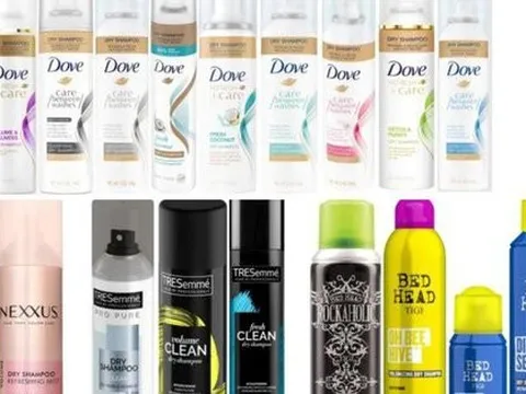 Unilever thu hồi dầu gội khô Dove và Tresemme, nghi chứa chất gây ung thư