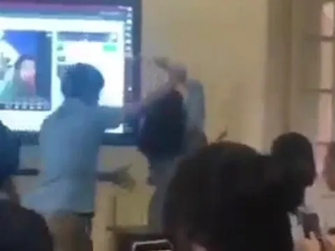 Vụ cô giáo bị cầm tay đẩy ra lớp: Đoạn clip bị kẻ xấu lợi dụng để xuyên tạc