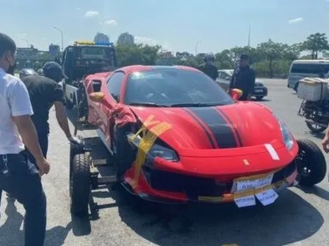 Trích xuất camera, lấy mẫu vân tay để điều tra vụ Ferrari 488 đâm 2 người thương vong