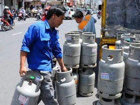 Gas đảo chiều tăng 20.000 - 21.000 đồng bình 12kg