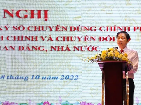 Tăng cường sử dụng chữ ký số phục vụ CCHC trong các cơ quan Đảng, Nhà nước