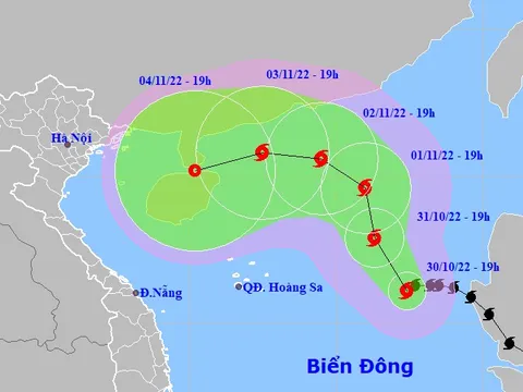 Tin bão số 7 (bão NALGAE) và các chỉ đạo ứng phó